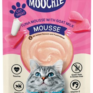 Moochie Cat Food Tuna Mousse with Goat Milk Pouch 70g