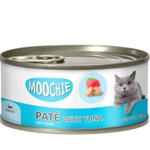 Moochie Adult Loaf With Tuna 85g Can