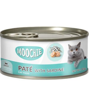Moochie Adult Loaf With Sardine 85g Can