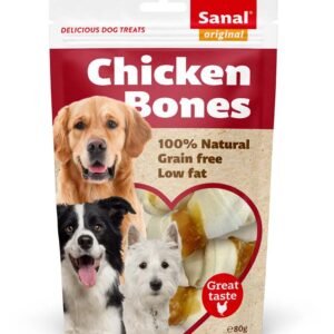 SANAL DOG Chicken Bones 80g