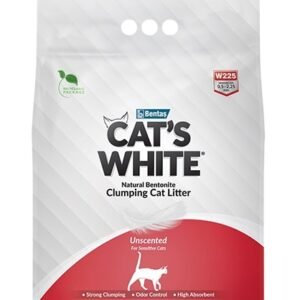 Cats White Natural Bentonite Cat Litter 10L