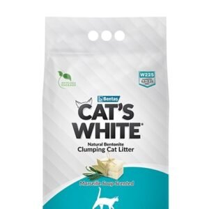 Cats White Marseille Soap Bentonite Cat Litter 5L