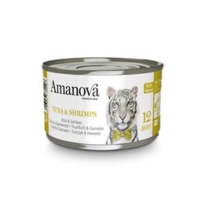 Amanova Canned Cat Tuna & Shrimps Broth - 70g