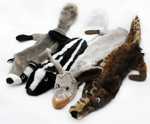 Plush Pet Squeakz The Racoonz Family Dog Toy - 60cm(1pc)