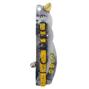 Swooosh Angry Birds nylon safe collar C-10mm 18/28cm yellow