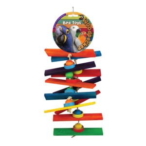 Woodpecker Bird Toy Flat Sticks 42*16 Cm