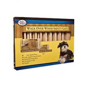 Four Paws Safety Gate Double Step Over Gate 48-80 and x 1and