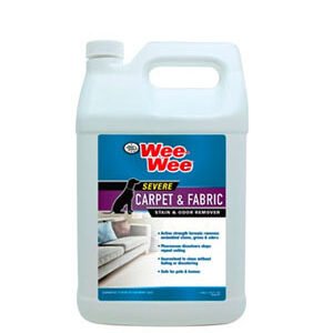 Four Paws Wee-Wee Carpet Fabric Cleaner Severe Stain Odor Remover 128 oz.