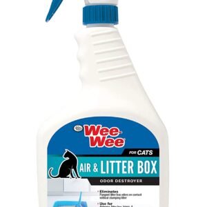 Four Paws Wee Wee Cat Carpet & Fabric Stain & Odor Destroyer 32oz