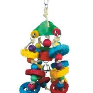 NutraPet Hanging Bird Toy L37*H14cms