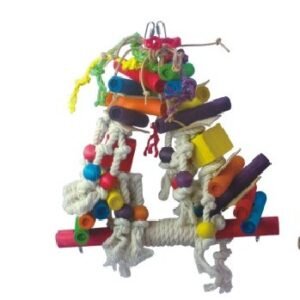 Nutrapet Hanging Bird Toy L40*W8*H35.5cms