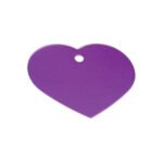 Imarc Pet Tag Heart Small Purple
