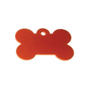 Imarc Pet Tag Bone Small Orange