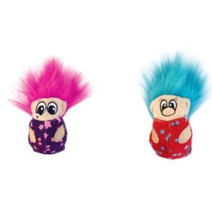 Pet Stages Fuzzy Troll Ball Purple