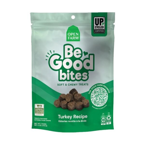Open Farm Be Good Bites Turkey Dog Treat 170G