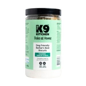 The K9 Kitchen Barker's Best Biscuits (Flaxseed, Parsley & Basil) 460g