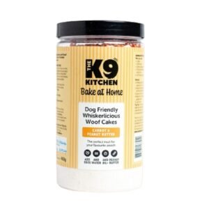 The K9 Kitchen Whiskerlicious Woof Cakes (Carrot & Peanut Butter) 460g