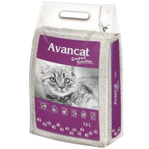 Avancat Compact Sensitive Cat Clumping Litter 12L