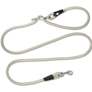 Curli Vario Comfort Dog Leash - LIGHT TAN/SMALL