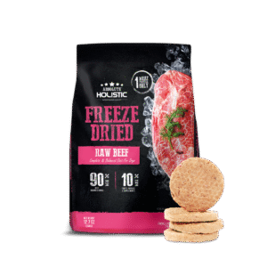 Absolute Holistic Freeze Dried Raw Beef Patty Dry Dog Food - 360G