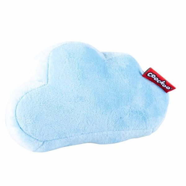 Ebi Coockoo HEAD IN THE CLOUDS Kicking Cushion Cat Toy - BLUE/17X7X10.5CM