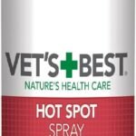 Vets+Best Hot Spot Spray for Dogs Skin & Coat Care 250ml