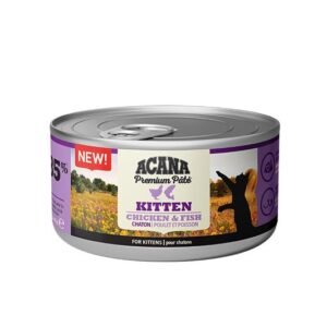 Acana Premium Chicken With Fish Pate Kitten Wet Food 85G
