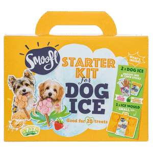 Smoofl Small Starter Kit for Dog Ice Treats - 210G