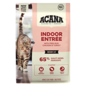 Acana Indoor Entree Recipe With Poultry & Fish Cat Dry Food - Hairball Control