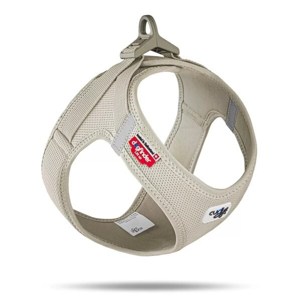 Curli Alpine Curli Clasp Vest Harness for Dogs - LIGHT GREY/SMALL