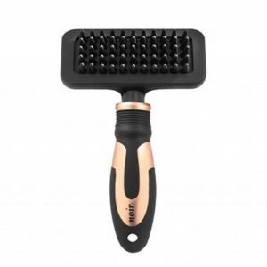 ebi Noir Massage Brush with Rubber Pins for Pets 19.5x10x3cm