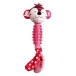 GiGwi Suppa Puppa Monkey with Squeaker Dog Toy