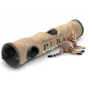 D&D Pura Vida Cat Tunnel Toy for Cats 120x25x25cm