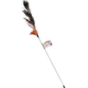 Nutrapet Peek A Boo Wand Toy for Cats 85cm