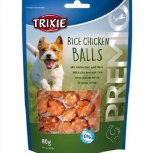 Trixie Premio Rice Chicken Balls Dog Treats 80G