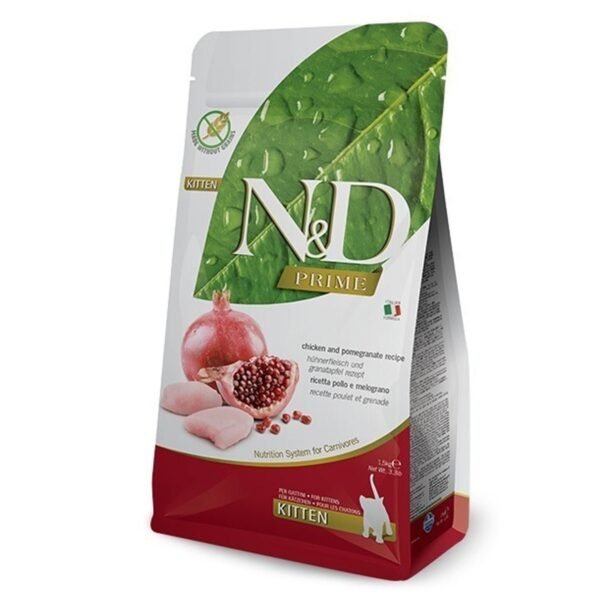 Farmina N&D Chicken & Pomegranate Prime Kitten Dry Food