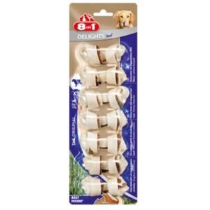 8in1 Delights Bones Beef XSmall Dog Chews 5000G
