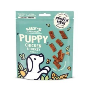 Lily's Kitchen Chicken & Turkey Nibbles Puppy Treats 70G
