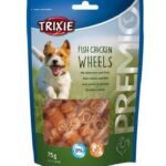 Expiry Date 31-July-25 Trixie Premio Fish Chicken Wheels Dog Treats - 75G