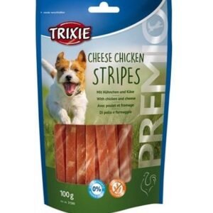 Trixie Premio Cheese Chicken Stripes Dog Treats 100G