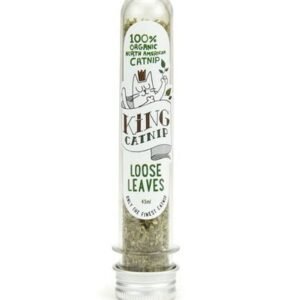 King Catnip Loose Leaves Catnip in Tube 45ml