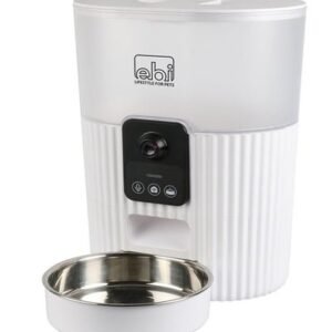 ebi Kualo Smart Feeder with Camera for Dogs & Cats 3.5L