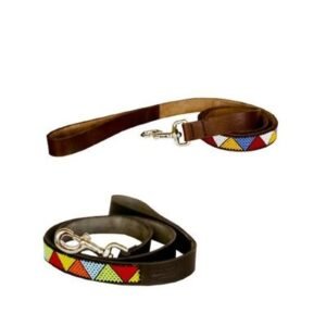 Huntlea Beaded Big Vee Dog Lead