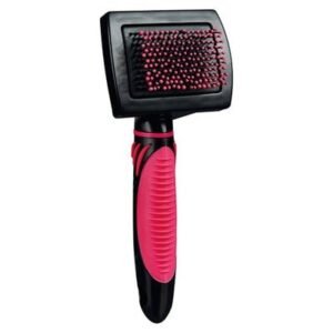 Trixie Soft Brush with Soft Plastic Bristles for Cats & Small Pets 7x16cm