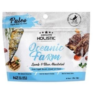 Absolute Holistic Air Dried Oceanic Farm Cat Treats 50G