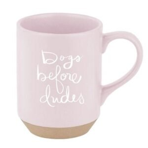PetShop by Fringe Studio Dogs Before Dudes Stoneware Mug 8x11cm