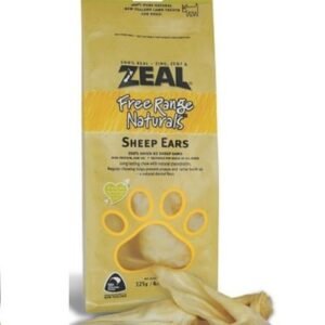Zeal Pet Food Sheep Ears Dog Treats 125G