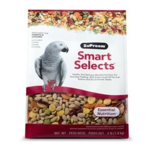 ZuPreem Smart Selects Parrots & Conures Food 4LB
