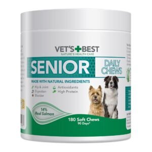 Vets+Best Daily Chews Senior 180 Soft Chews 180pcs