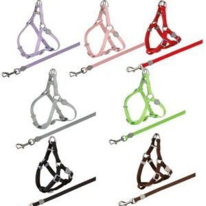 Trixie Adjustable One Touch Nylon Harness With Leash For Cats